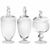 Home Essentials Terra Set Of 3 Apothecary Jars Organization 1 Home Essentials Terra Set Of 3 Apothecary Jars Organization -Home Essentials store 3010279085 RLLZ 1