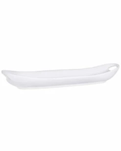 Home Essentials Pure 13.5In Thin Oval Plat Dinnerware