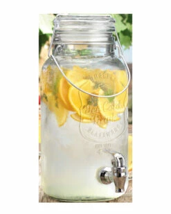 Home Essentials 1gal Beverage Dispenser Bar Carts & Accessories