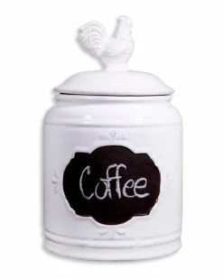 Home Essentials 62Oz Small Canister Rooster Kitchen & Pantry Storage