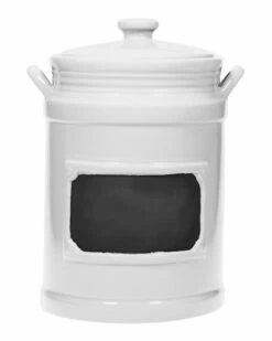 Home Essentials 83Oz 2-Hdl Chalkboard Canister Kitchen & Pantry Storage