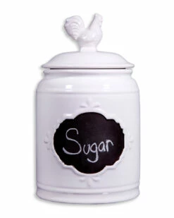 Home Essentials 115Oz Med Canister Rooster Kitchen & Pantry Storage