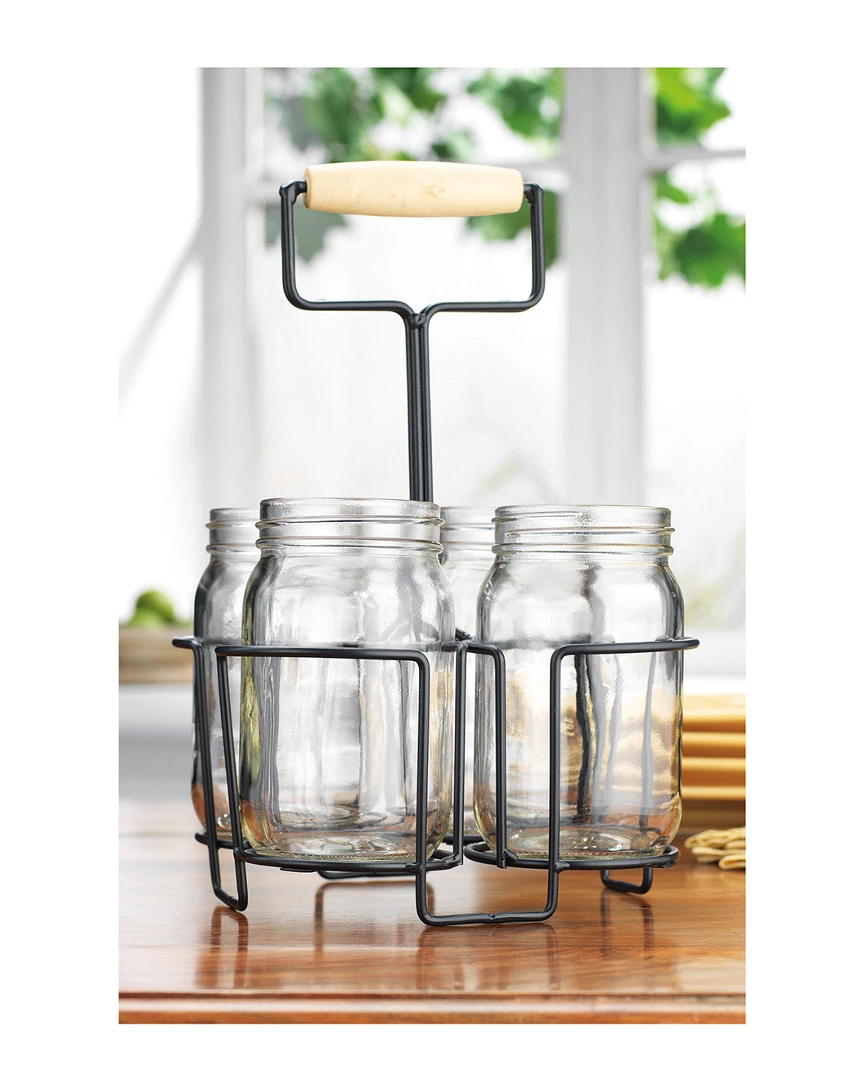 Home Essentials 5pc Flatware Caddy Kitchen & Pantry Storage 3 Home Essentials 5pc Flatware Caddy Kitchen & Pantry Storage
