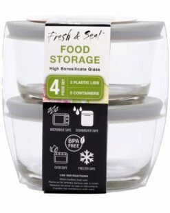 Home Essentials Fresh 1Cup 4Pc Bowls Kitchen & Pantry Storage