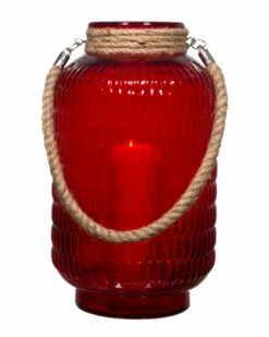 Home Essentials 15in Lantern With Rope Decorative Items & Frames