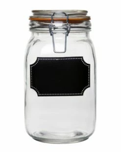 Home Essentials Chalk It Dot 53Oz Bail&Trg Can Kitchen & Pantry Storage