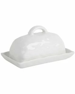 Home Essentials 8in Organic Butter Dish Serveware