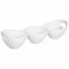 Home Essentials Pure 13in 3Sect Bowls Serve Serveware