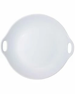 Home Essentials 11in Round Open Handle Platter Serveware