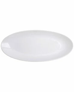 Home Essentials Ff Set Of 2 14in Oval Serve Tray Serveware