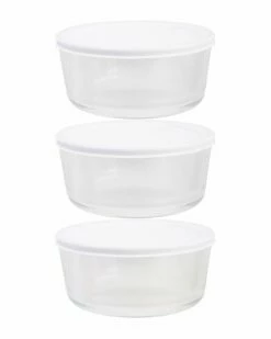 Home Essentials Fresh 4Cup 6Pc Bowls Lid Kitchen & Pantry Storage