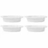 Home Essentials Ff Set Of 4 5in Ruffle Mini Pie Plate Decorative Items & Frames