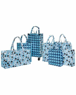 Home Essentials 7pc Tote Bag Set Linens