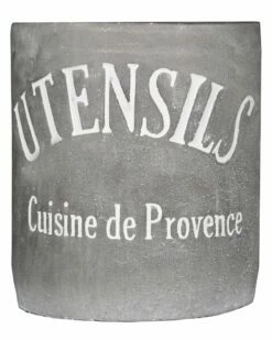 Home Essentials 6in Round Utensil Crock Serveware