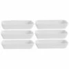 Home Essentials Set Of 6 4X3 Rectangle Mini Tapas Plates Serveware 1 Home Essentials Set Of 6 4X3 Rectangle Mini Tapas Plates Serveware -Home Essentials store 3050586410 RLLZ 1
