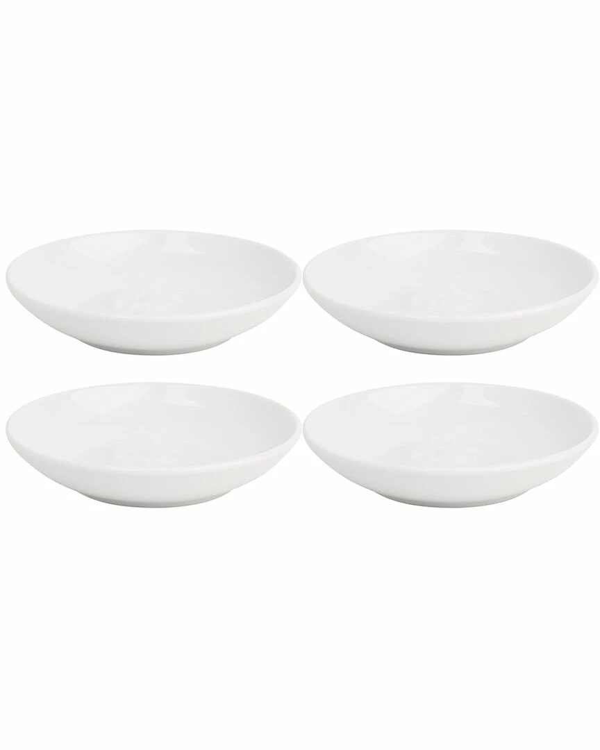 Home Essentials Set Of 4 5.5In Round Shallow Bowls Dinnerware 3 Home Essentials Set Of 4 5.5In Round Shallow Bowls Dinnerware