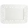 Home Essentials 12X8 Pierced Scroll Rectangle Platter Serveware -Home Essentials store 3050611044 RLLZ 1