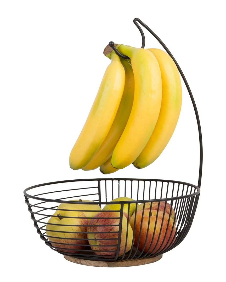 Home Essentials Wire Banana Hold With Bowl Serveware 4 Home Essentials Wire Banana Hold With Bowl Serveware - Image 2