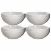 Home Essentials Set Of 4 6In Embossed Wavy Rm All Purpose Bowl Dinnerware -Home Essentials store 3050659496 RLLZ 1