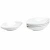 Home Essentials Set Of 4 8in Oval Pointed Bowls Serveware -Home Essentials store 3050674728 RLLZ 1