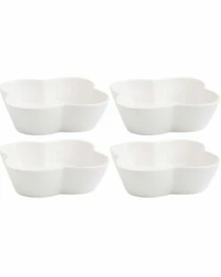 Home Essentials Ff Set Of 4 6 Clover All Purpose Bowls Serveware