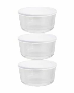 Home Essentials Fresh 2Cup 6Pc Bowls Lid Kitchen & Pantry Storage