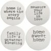 Home Essentials Ja Set Of 4 Ceramic Coasters Serveware 1 Home Essentials Ja Set Of 4 Ceramic Coasters Serveware -Home Essentials store 3050703901 RLLZ 1