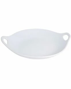 Home Essentials 12in Round Open Handle Platter Serveware -Home Essentials store 3050731299 RLLZ 2