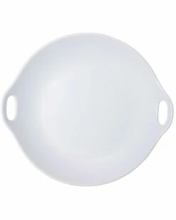 Home Essentials 9.25Inrnd Open Handle Platter Serveware
