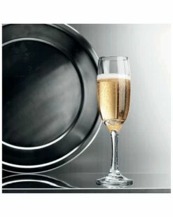 Home Essentials Infinity Set Of 4 7Oz Champagne Flute Drinkware