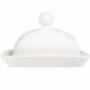 Home Essentials White Essen Butter Dish Serveware