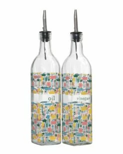 Home Essentials Complete Kit Set Of 2 Oil & Vinegar Bottle Serveware