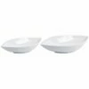 Home Essentials Set Of 2 Oval Point Bowls 10in 13In Serveware -Home Essentials store 3050891456 RLLZ 1