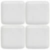 Home Essentials Set Of 4 5In Square Plates Dinnerware -Home Essentials store 3050897389 RLLZ 1