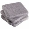 Home Essentials Set Of 4 4Inblk Charm Square Marble Coaster Serveware -Home Essentials store 3050940214 RLLZ 1