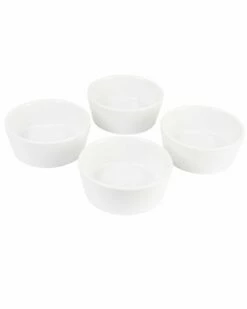 Home Essentials Ff Set Of 4 3.75 Rd Bowl Mini Taster Serveware
