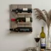 Home Essentials 12X16 Wood Wine Rack Shelf Bar Carts & Accessories