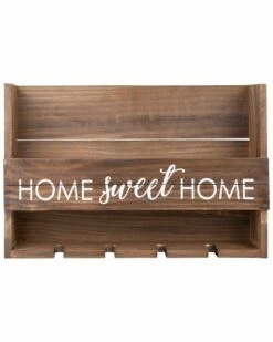 Home Essentials 14in X 21in Wood Wine Rack Bar Carts & Accessories
