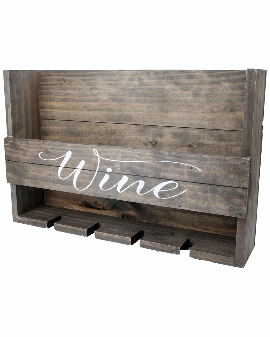 Home Essentials 14X21 Mdf Wine Rack Bar Carts & Accessories 3 Home Essentials 14X21 Mdf Wine Rack Bar Carts & Accessories