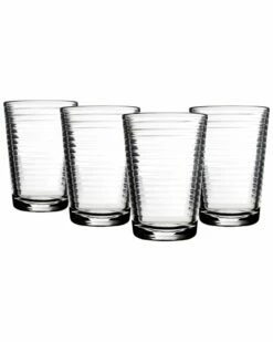 Home Essentials He Solar 7Oz Juice Glass Set Of 4 Drinkware