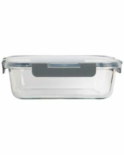 Home Essentials Fresh Rectangle 21.6 Lock Lid Container Kitchen & Pantry Storage
