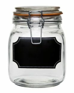 Home Essentials Chalk It Dot 35Oz Bail&Trg Can Kitchen & Pantry Storage