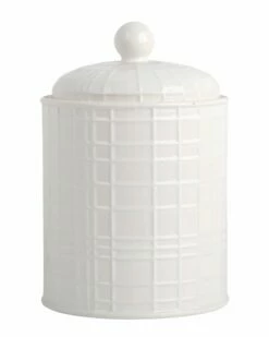 Home Essentials 28Oz Gridline Canister Kitchen & Pantry Storage