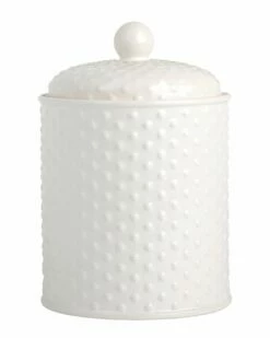 Home Essentials 28Oz Rd Hobnail Canister Kitchen & Pantry Storage