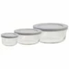 Home Essentials Fresh 1/2/4Cup Ast Bowl Grey L Kitchen & Pantry Storage 2 Home Essentials Fresh 1/2/4Cup Ast Bowl Grey L Kitchen & Pantry Storage -Home Essentials store 3050993771 RLLZ 1