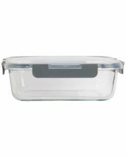 Home Essentials Fresh 51Oz Rectangle Lock Lid Container Kitchen & Pantry Storage