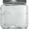 Home Essentials Authentic Mason 101Oz Canister Kitchen & Pantry Storage