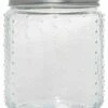 Home Essentials 101Oz Hobnail Glass Canister Kitchen & Pantry Storage