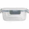 Home Essentials Fresh Square 37Oz Lock Lid Contain Kitchen & Pantry Storage -Home Essentials store 3050993777 RLLZ 1