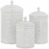 Home Essentials Set Of 3 Canisters L/M/S Kitchen & Pantry Storage